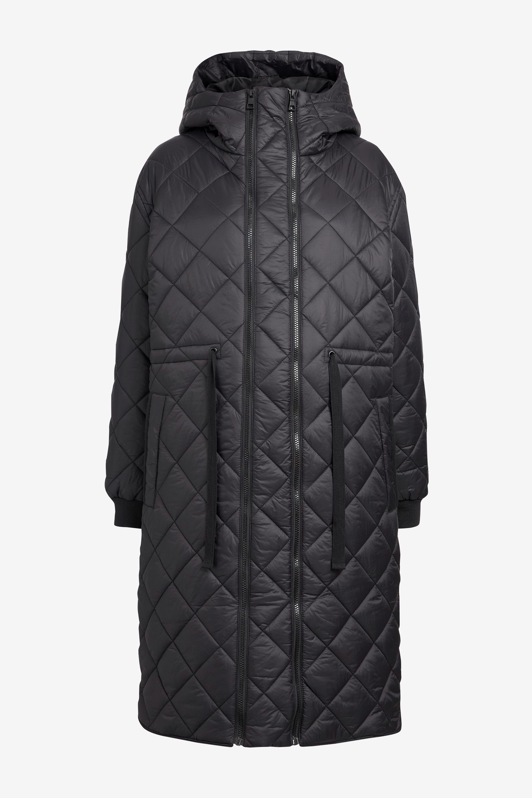 Next Umstandsjacke Gesteppte Bomberjacke mit Kapuze, Umstandsmode (1-St)