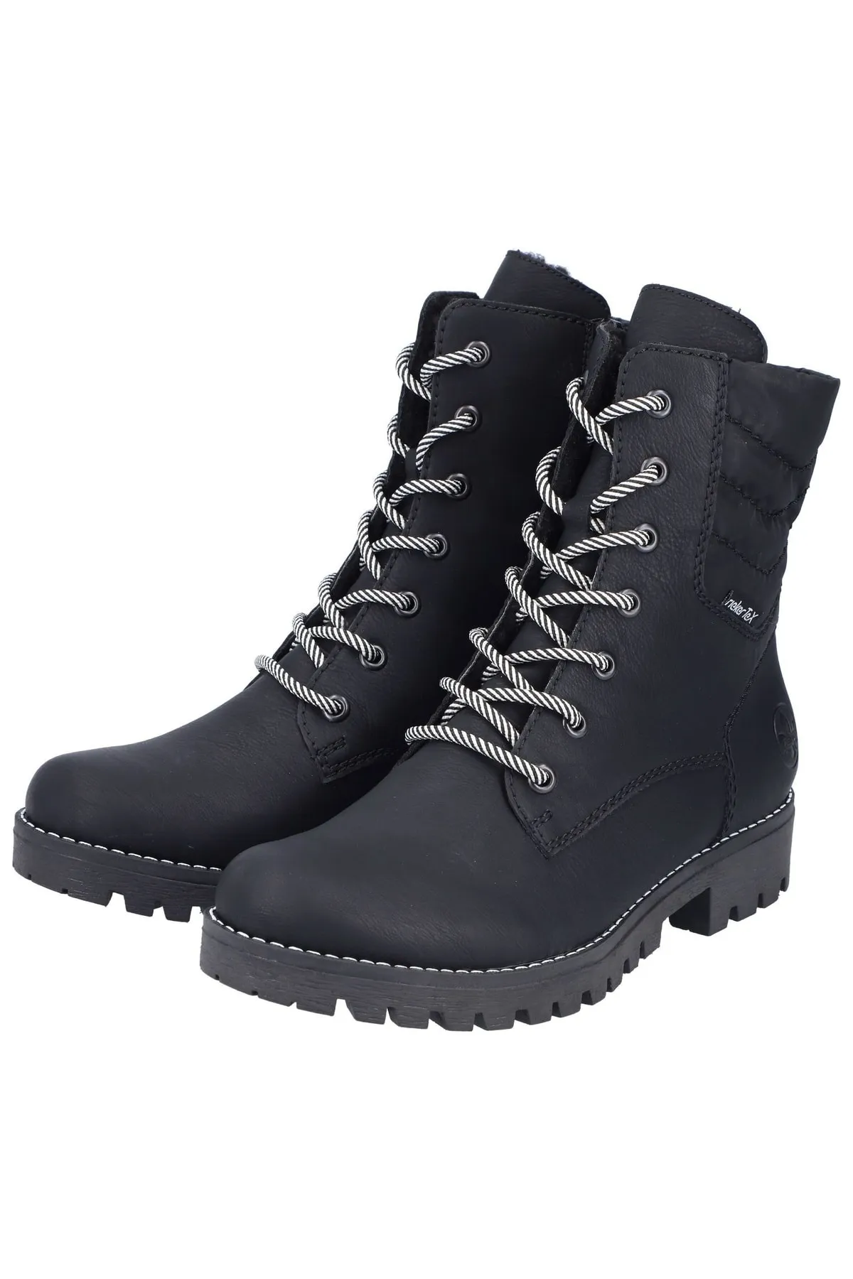 Rieker  Stiefelette - Schwarz - Blockabsatz
