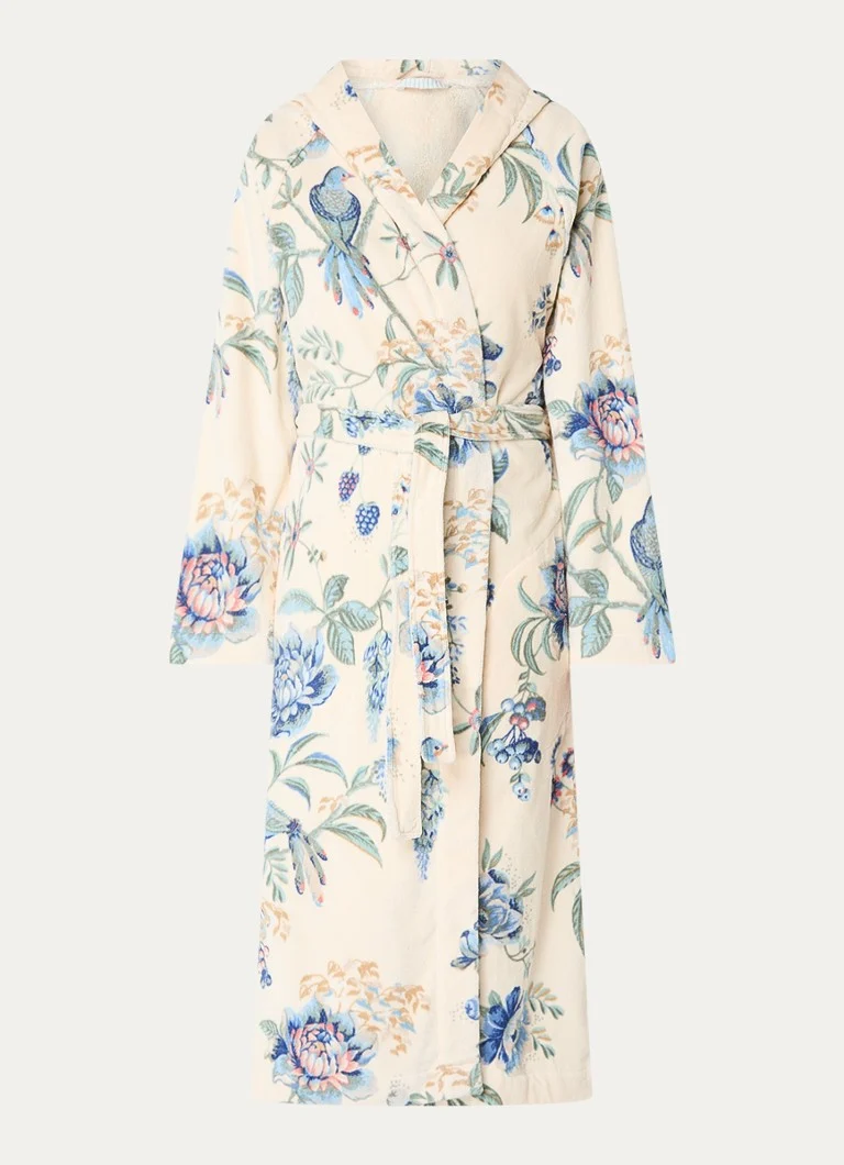 Pip Studio Secret Garden bathrobe with floral print