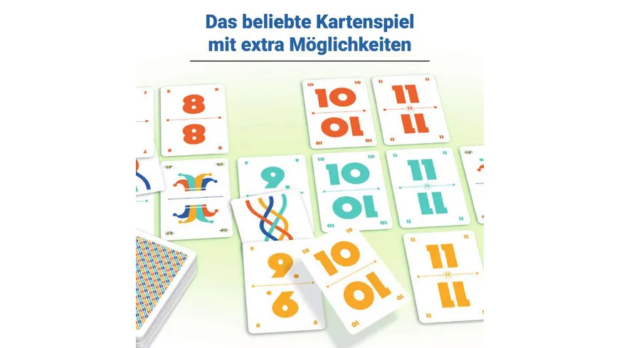 Ravensburger Spiel - Elfer raus! Extra, Kartenspiel für 2-6 Spieler, Klassiker ab 8 Jahren, Extra Edition