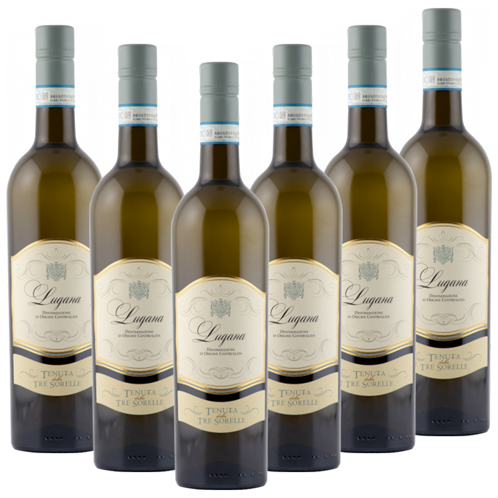 Tenuta delle Tre Sorelle Lugana DOC Tenuta delle Tre Sorelle Italien  trocken - 6er Karton