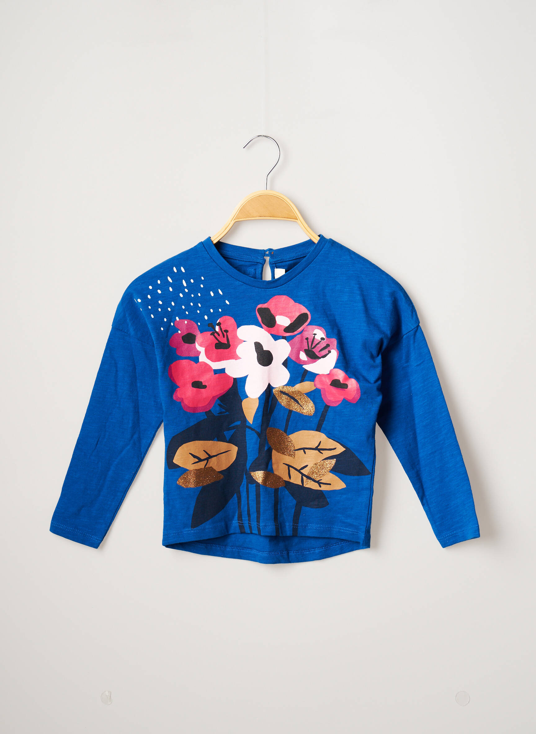 Catimini Tshirts Fille couleur bleu