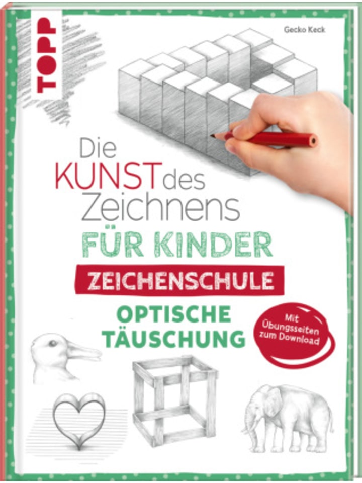 Frech Buch - Die Kunst des Zeichnens für Kinder Zeichenschule - Optische Tä günstig kaufen onesize