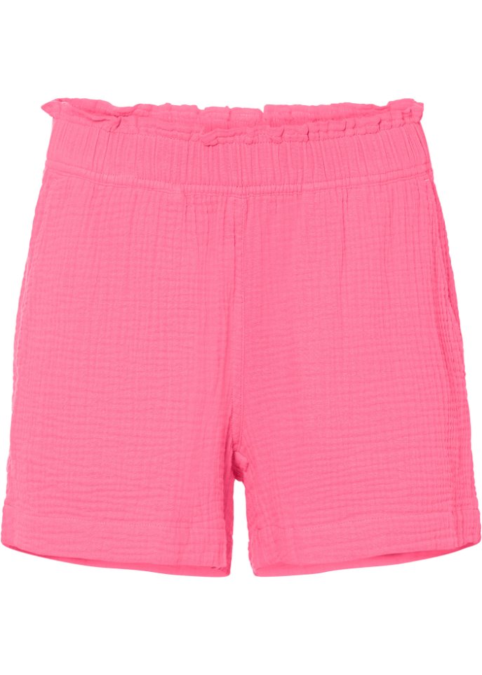 Musselin-Shorts aus Baumwolle