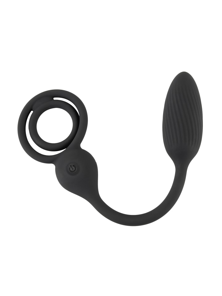 Rebel Vibro-Analplug Rings with a RC B-Plug in schwarz günstig kaufen 24,5