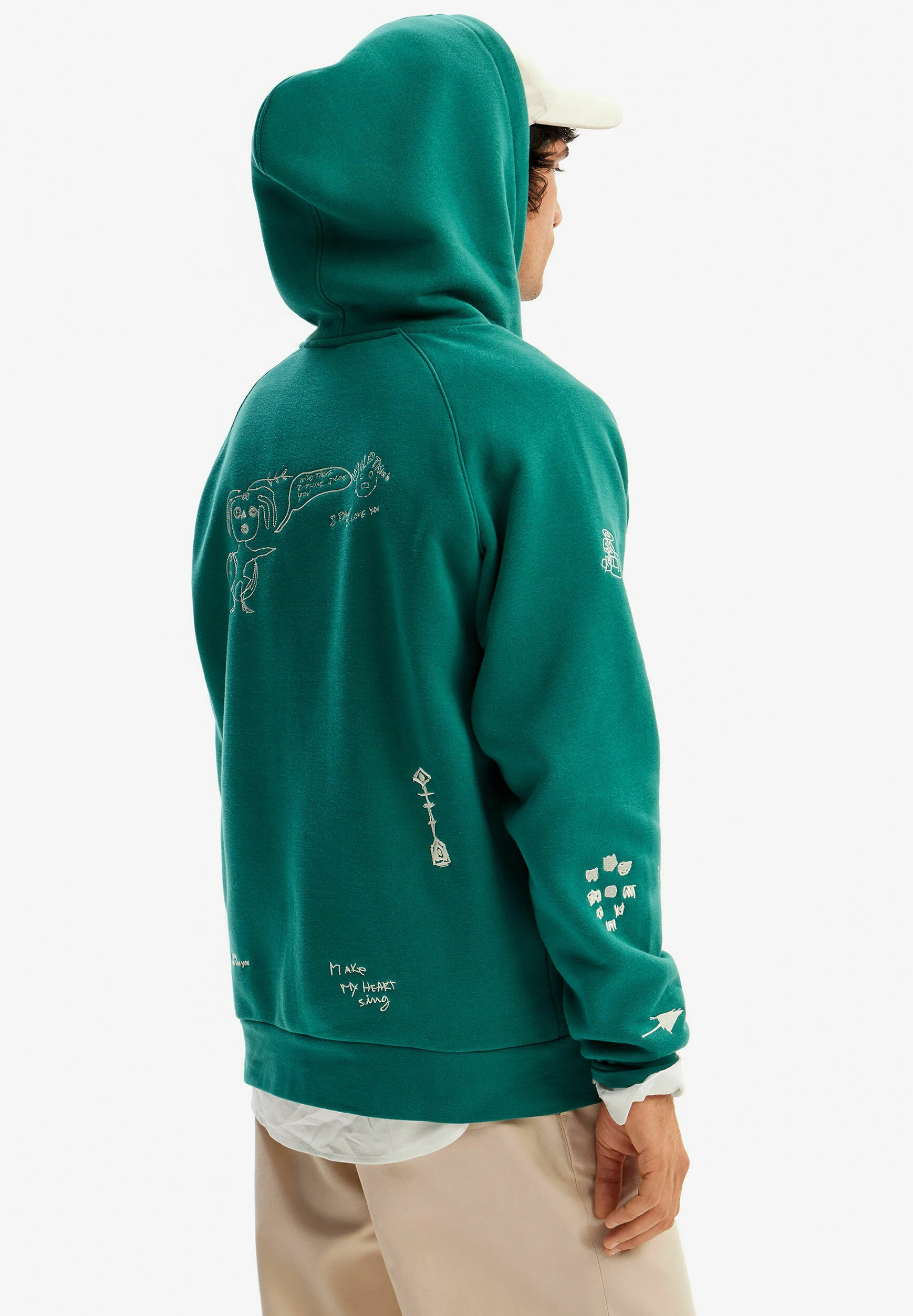 Sudadera con capucha Desigual