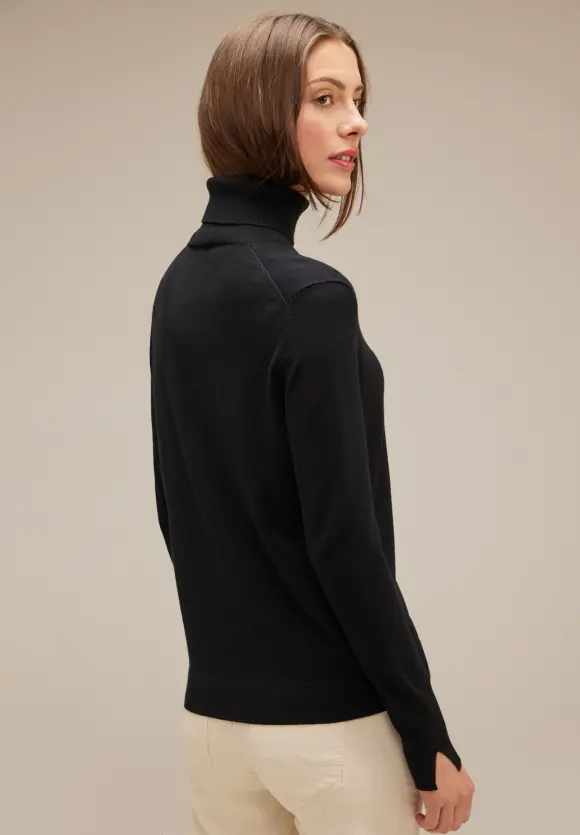 Street One Basic Rollkragenpullover