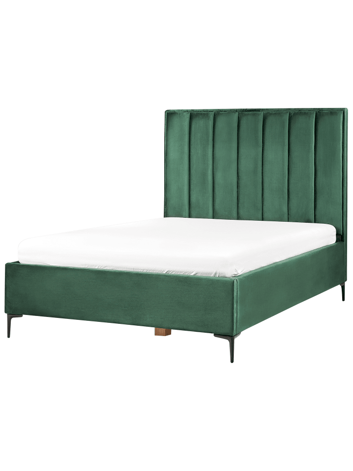Beliani Schlafzimmer Set SEZANNE in Grün/Schwarz günstig kaufen onesize