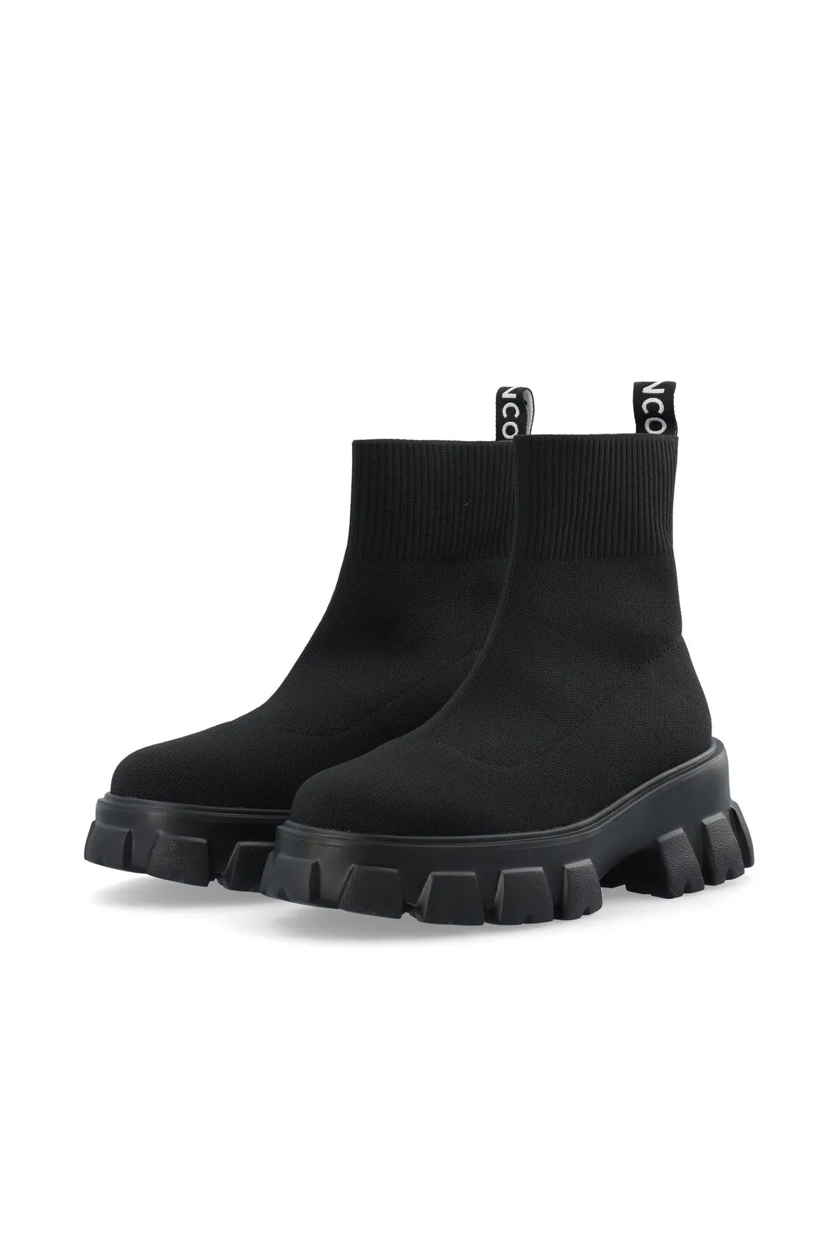 Bianco  Stiefelette - Schwarz - Flacher Absatz