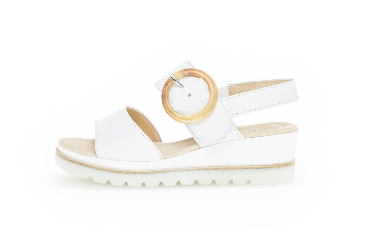 GABOR Klassische Sandalen weiss Fashion 24