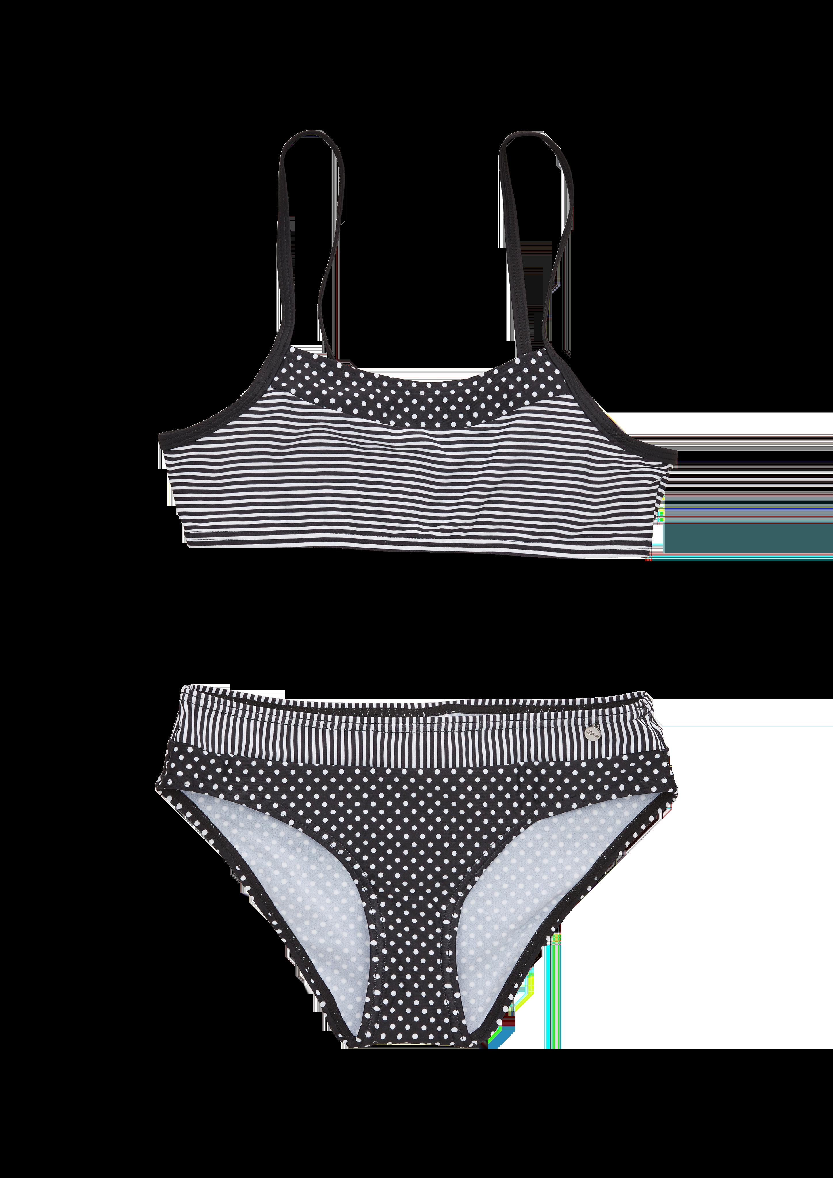 <p>Bustier Bikini mit Muster</p>  535.920.104.46401-99G1