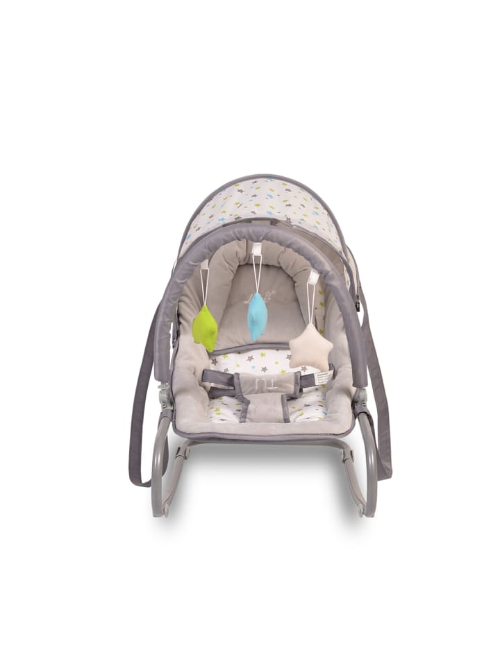 Moni Babywippe Lulu Spielbogen in grau günstig kaufen onesize