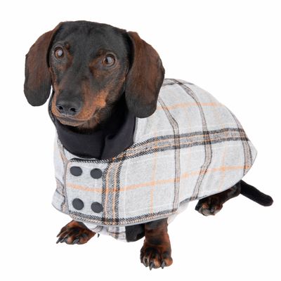 Hundemantel Flannel Check