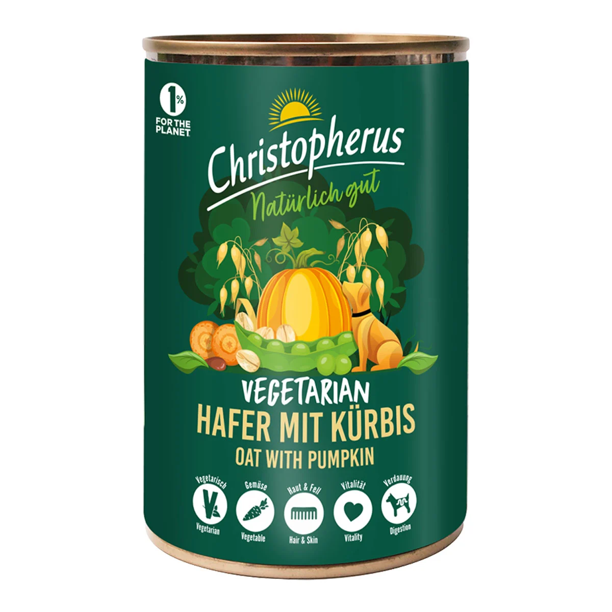 Christopherus Vegetarian - Hafer mit Kürbis kaufen bei ZooRoyal