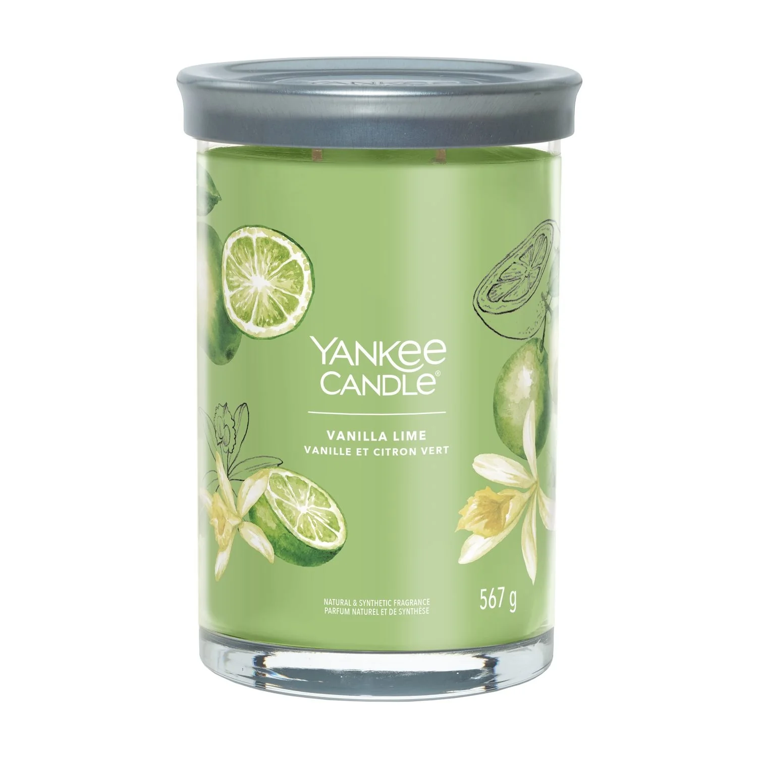 Mirisna svijeća Signature Tumbler Candles Vanilla Lime