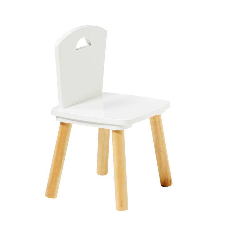 Chaise maternelle naturelle blanche Oxybul