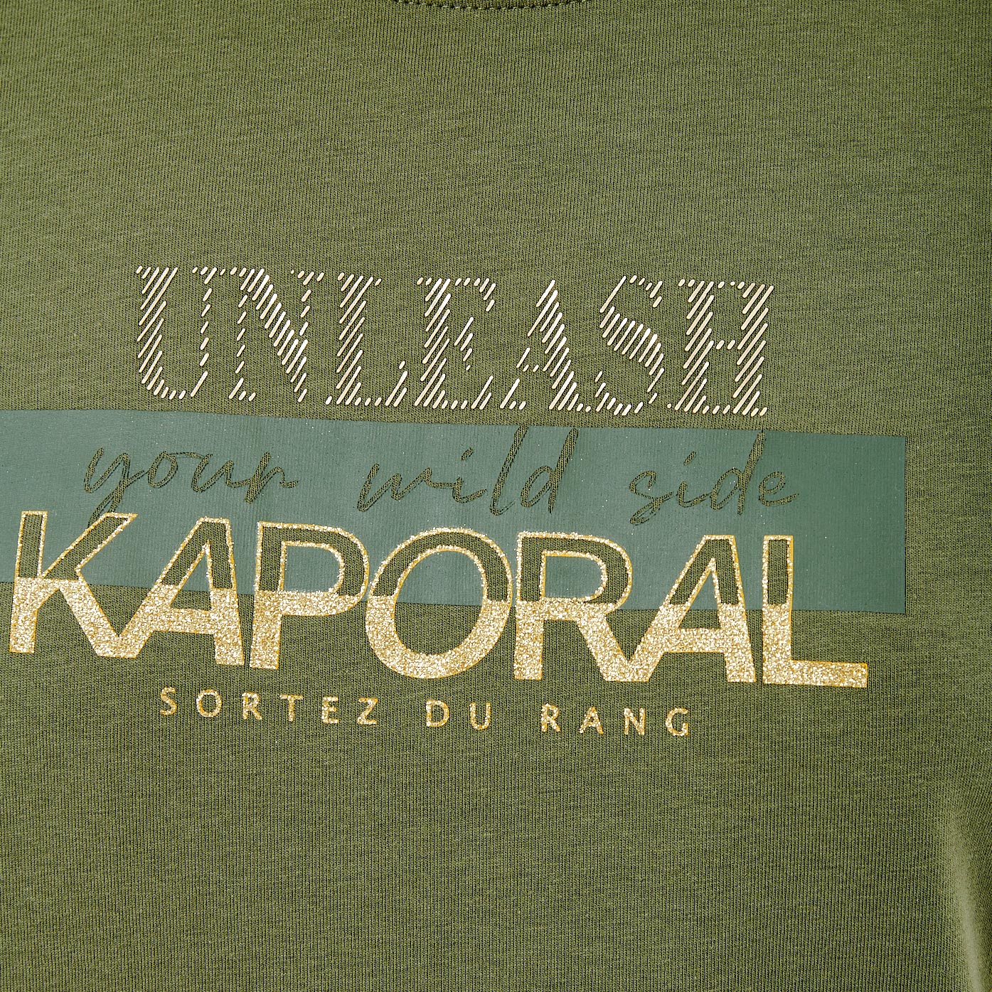 LORIE  T-shirt kaki Femme