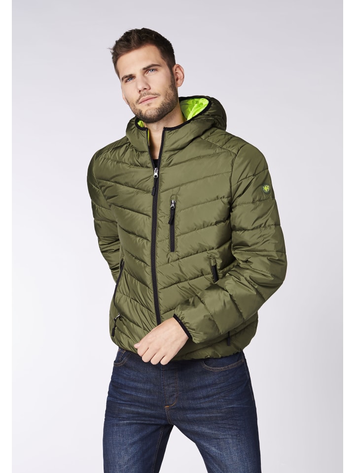 Chiemsee Steppjacke in Grün günstig kaufen