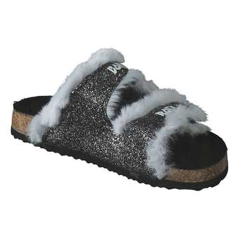 L.O.L Pantolette in schwarz