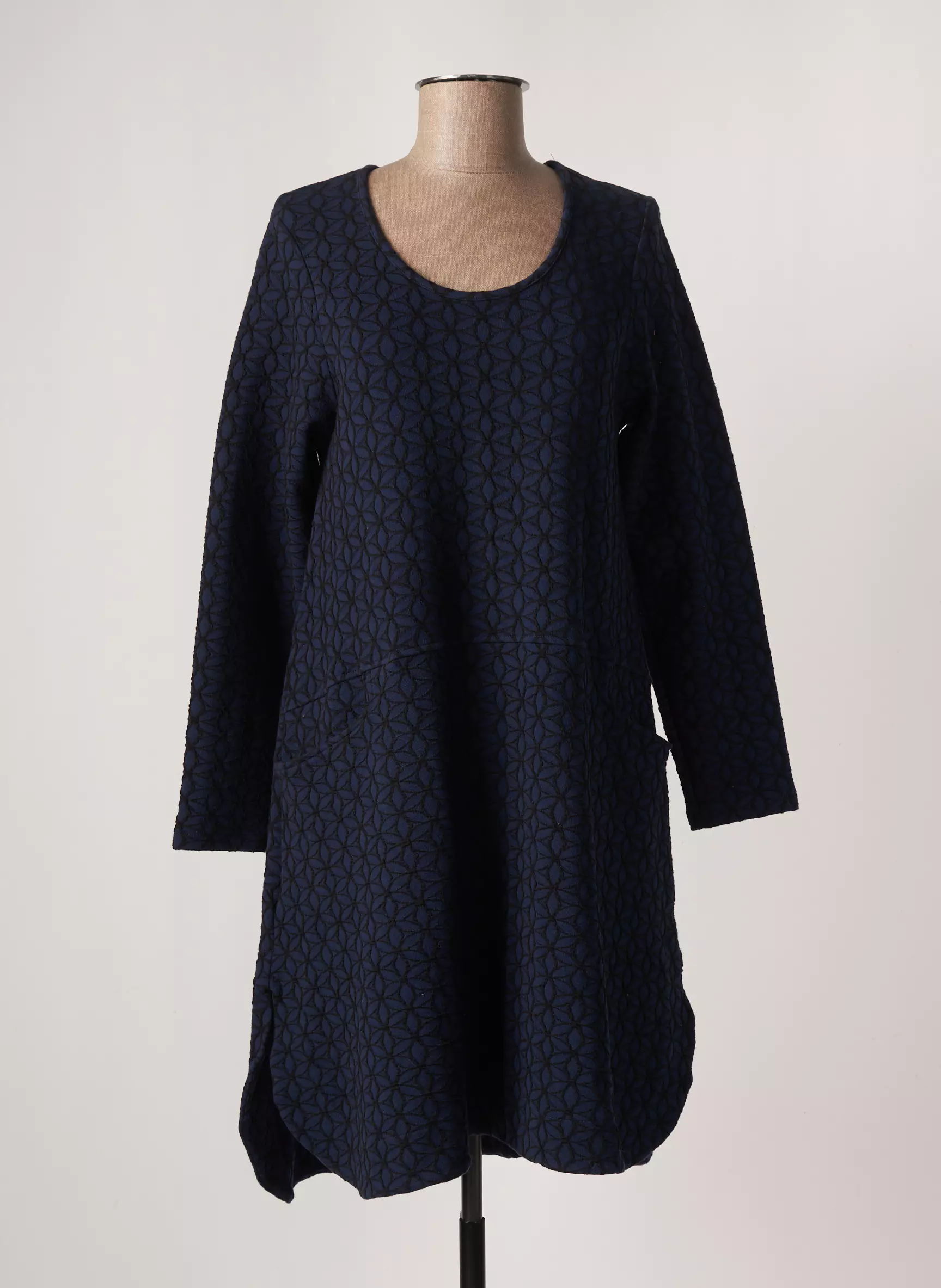 G Oze Robes Mi Longues Femme couleur bleu