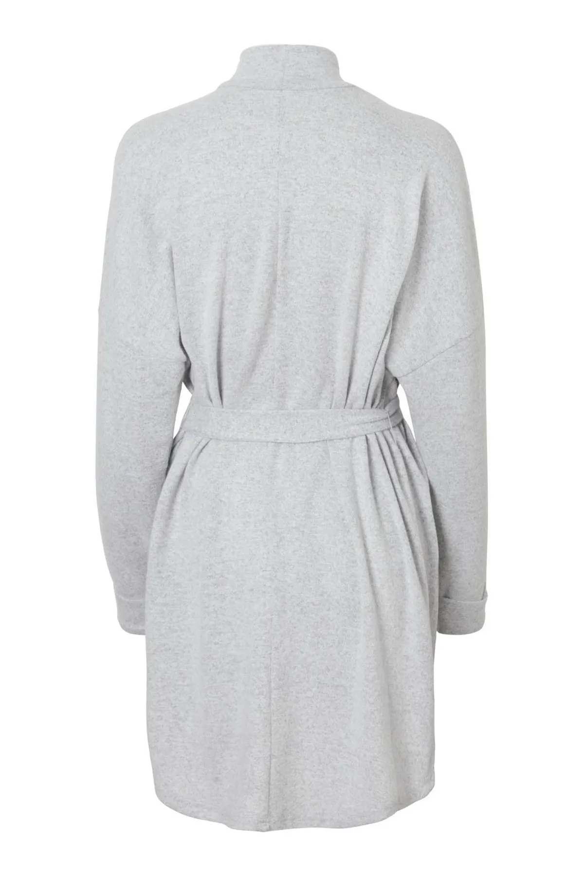 Noisy May  Hellgraues Melange-Kleid für Damen/Mädchen