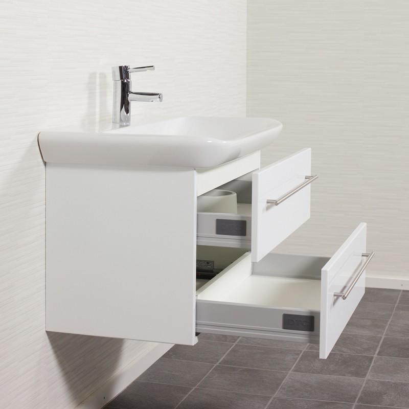 GEBERIT MyDay Waschbecken 80 cm mit passendem Unterschrank