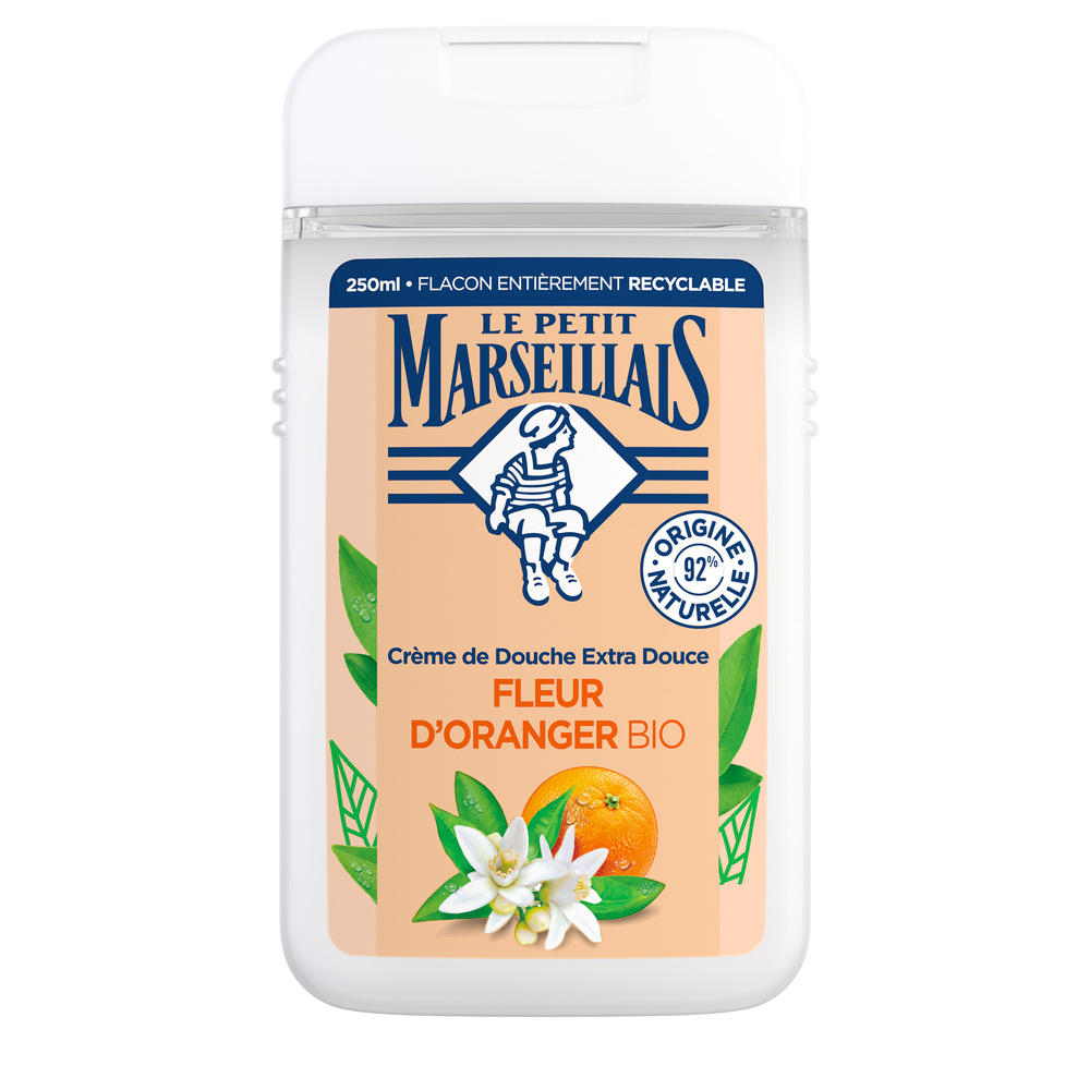 le petit marseillais LE PETIT MARSEILLAIS  DOUCHE EXTRA DOUXFLEUR D'ORANGER BIO 250 ML Gel Douche