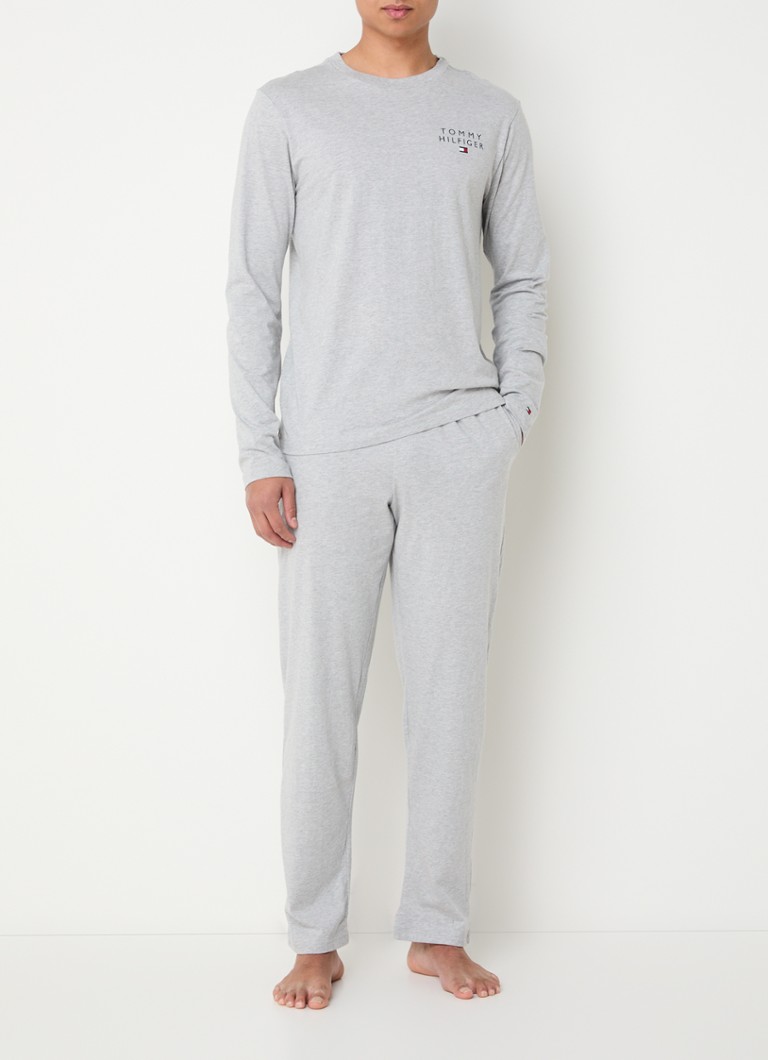 Pijamale cu logo Tommy Hilfiger