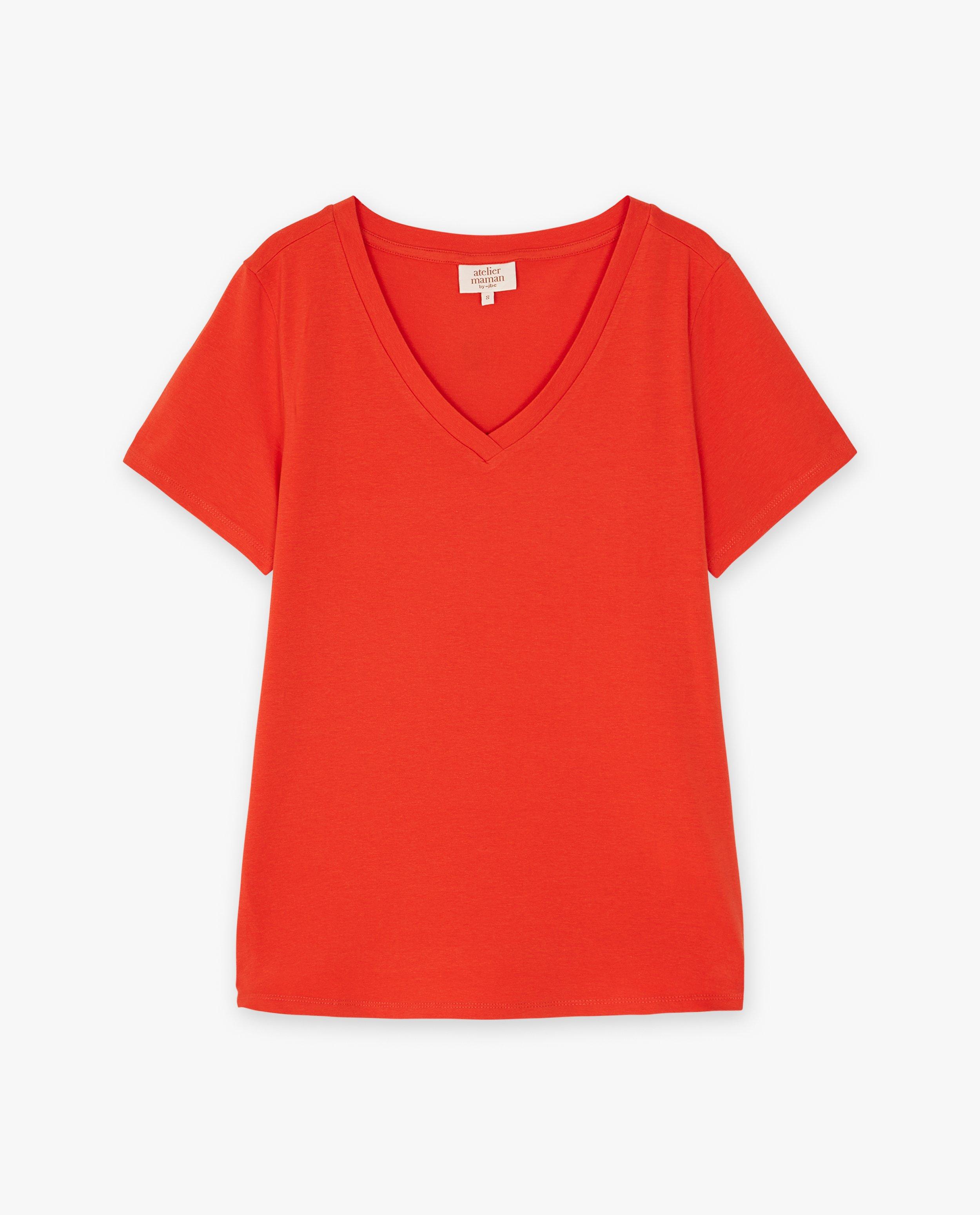 Atelier Maman Red kismama póló, piros