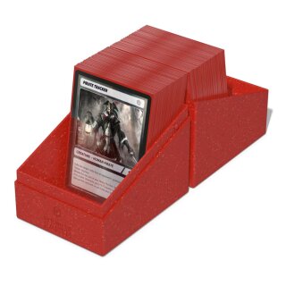 Ultimate Guard Return To Earth Boulder Deck Case 133+ Standardgröße Rot