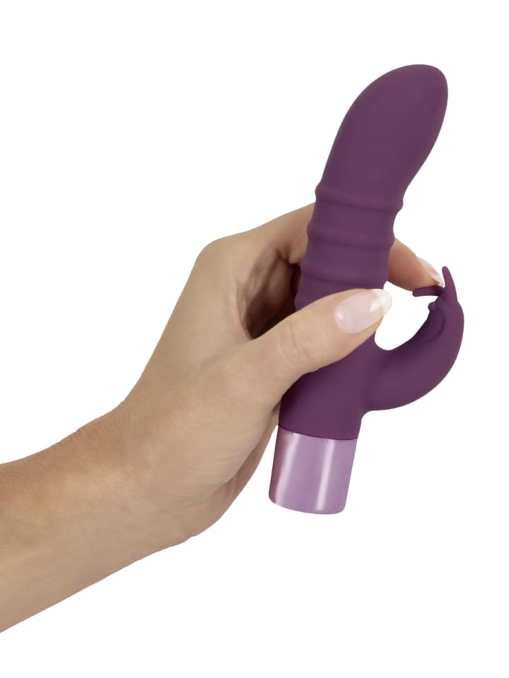 Elegant Series Rabbitvibrator Rabbit Vibe in lila günstig kaufen 16 cm