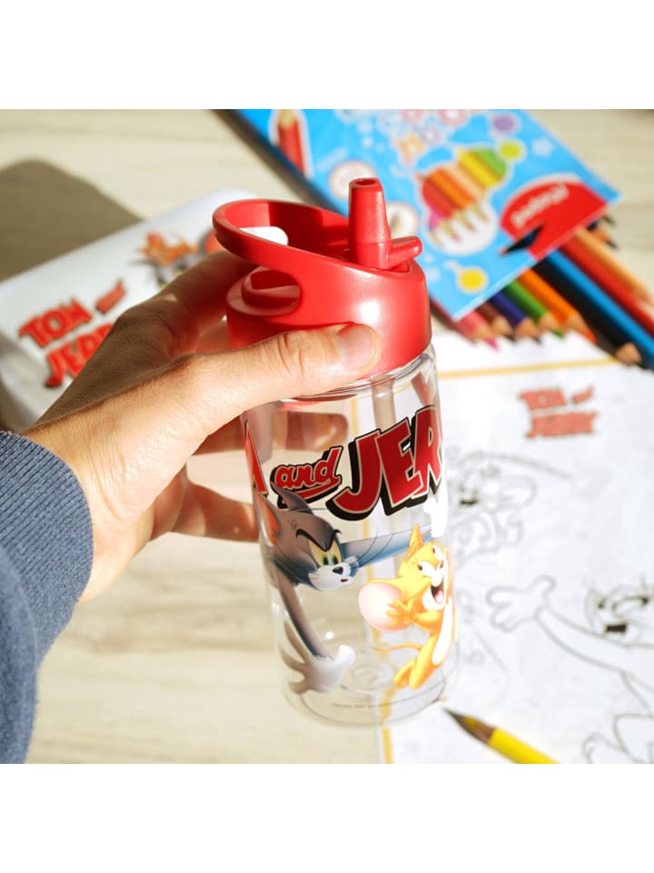 Geda Labels Trinkflasche Tom & Jerry in Rot - 450 ml günstig kaufen onesize