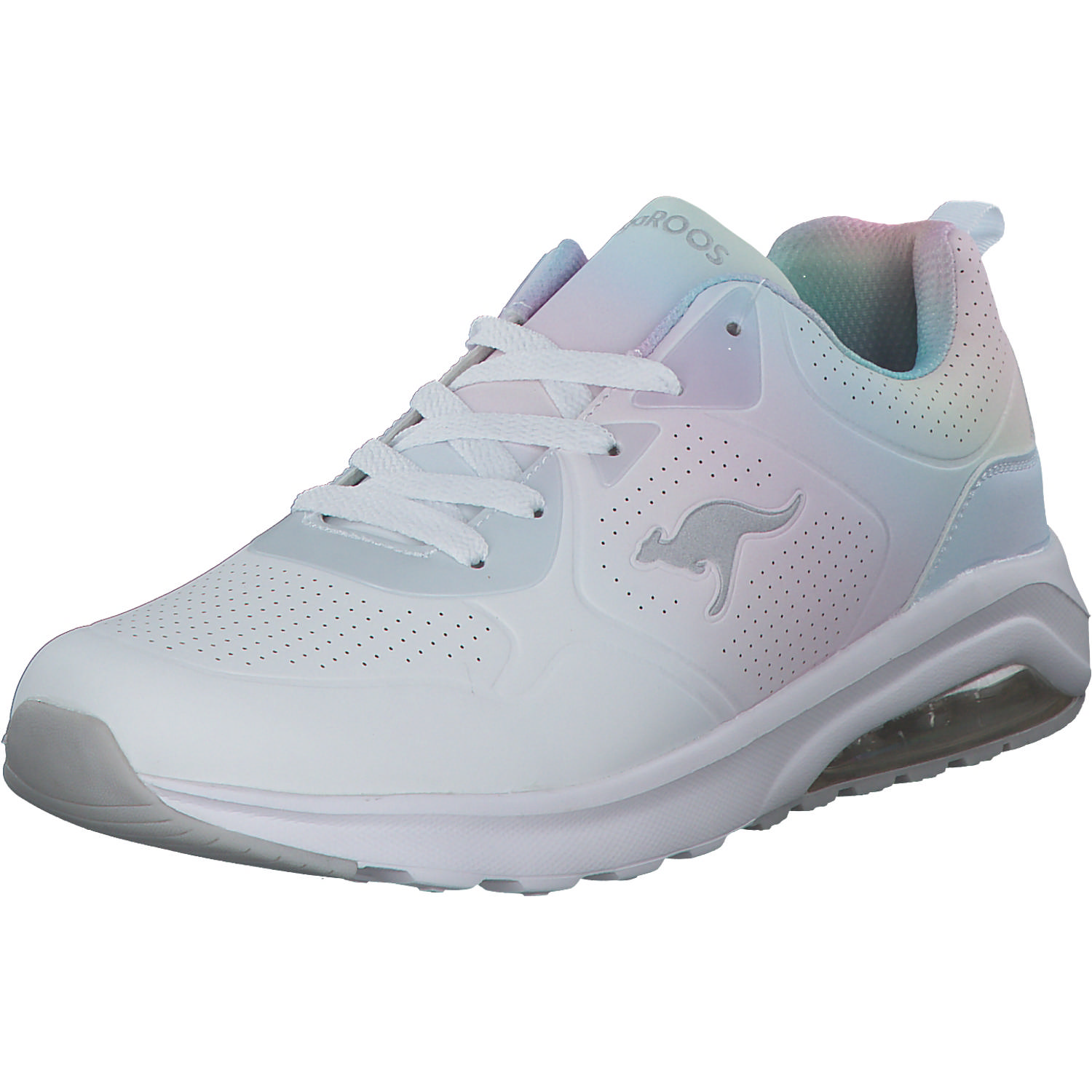 KangaROOS K-Air Ora Brand 39319, Schnürschuhe, Damen, white/holo