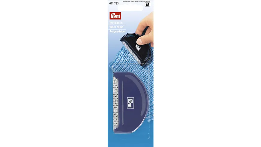 Prym Wollkamm Kunststoff pflaumenblau pflaumenblau