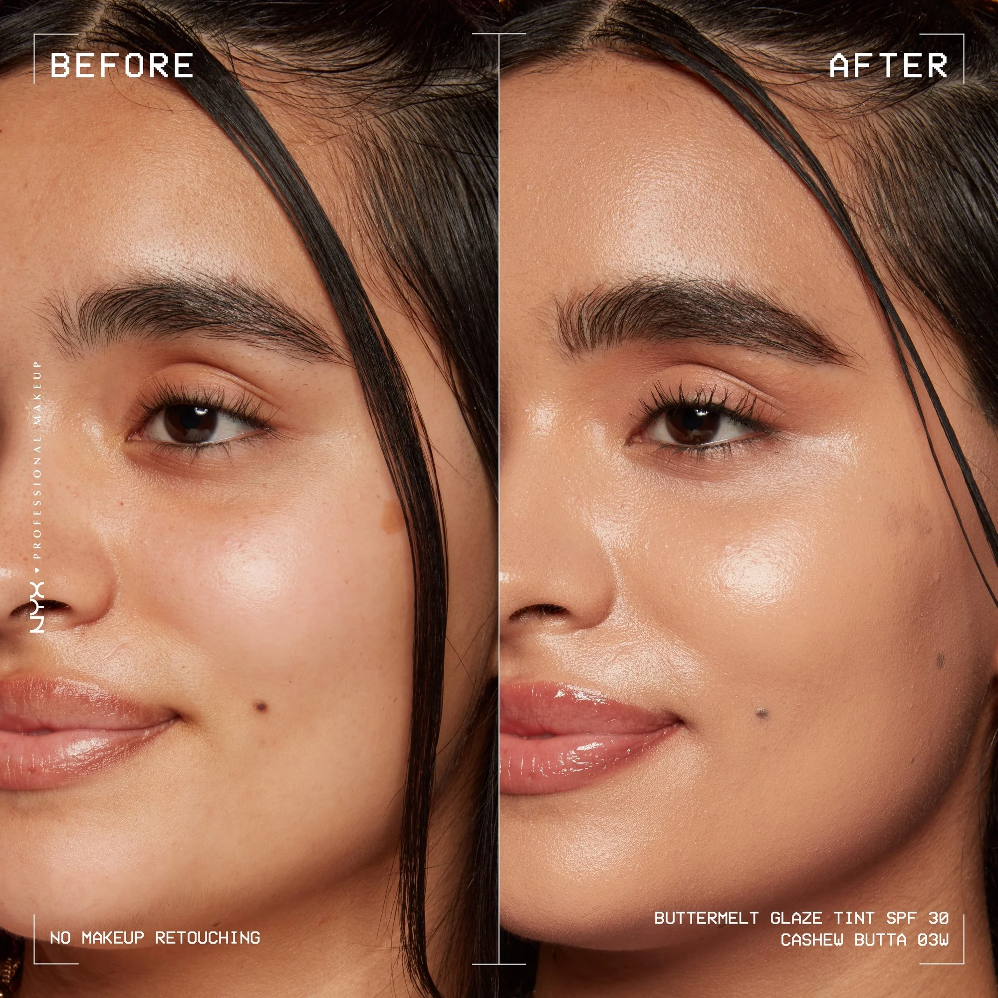 Krémový make-up s roztaveným máslem