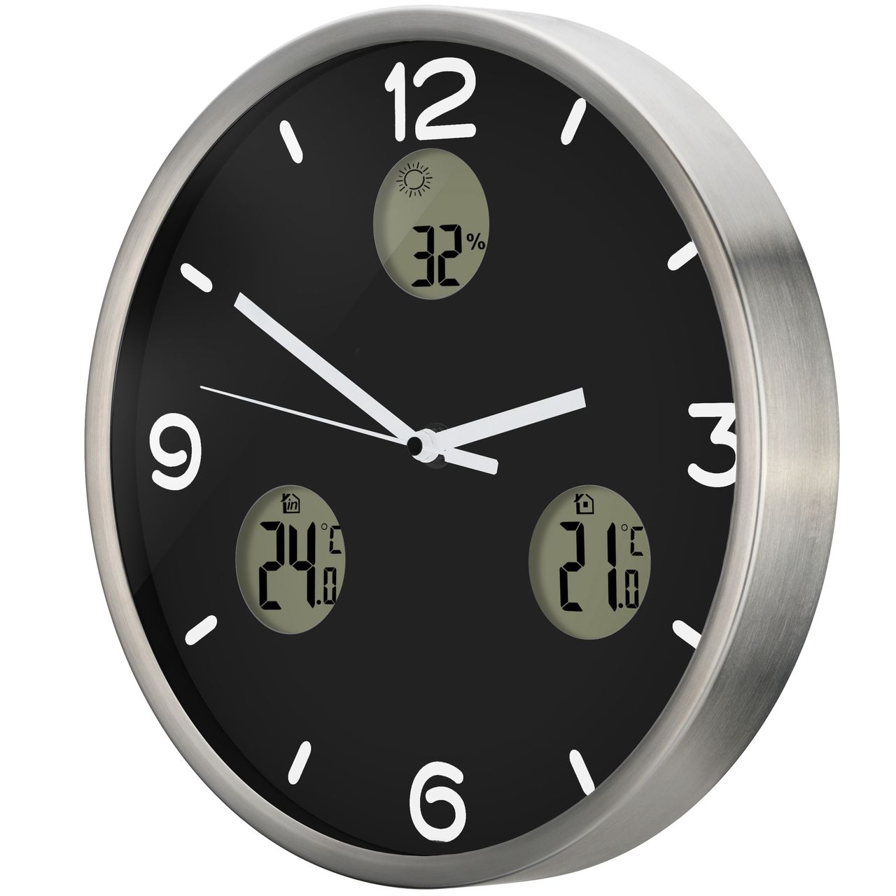 Bresser MyTime io NX Wanduhr 30cm