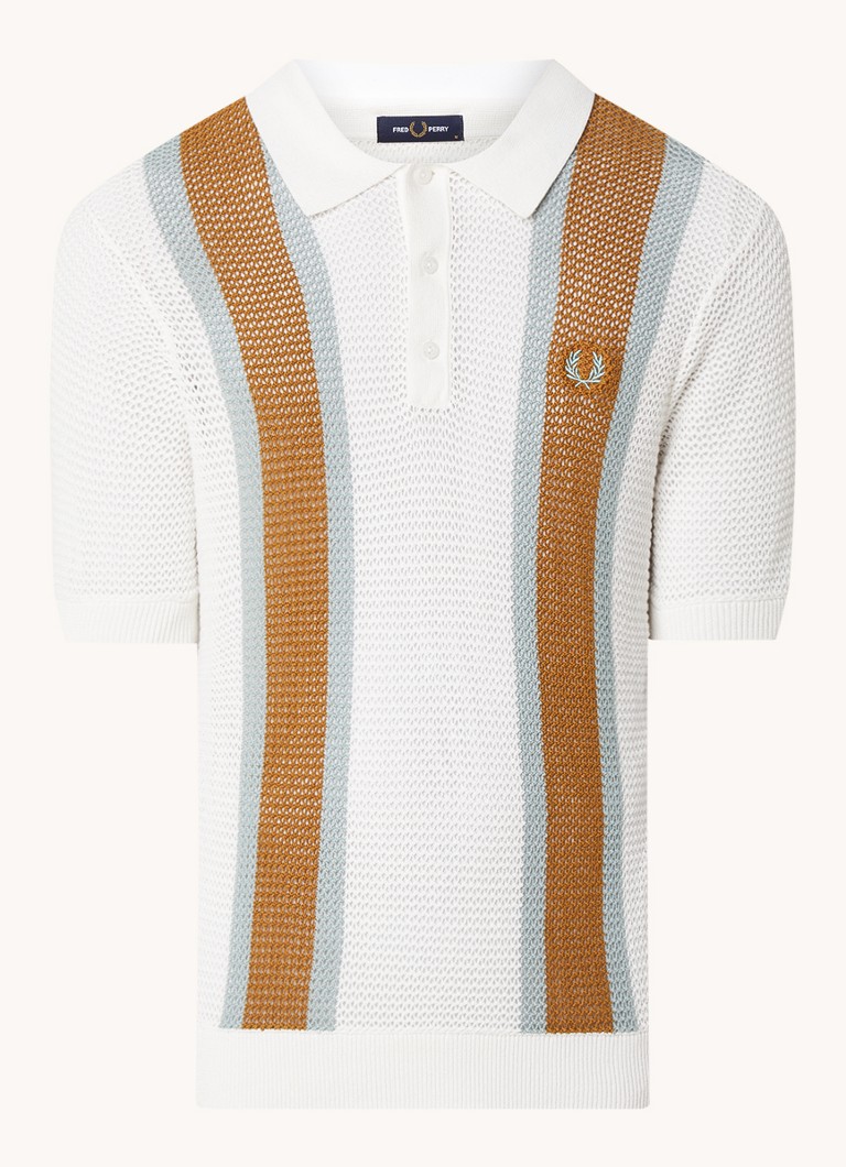 Πόλο μπλουζάκι Fred Perry Regular Fit από βαμβακερό πικέ με κέντημα λογότυπου