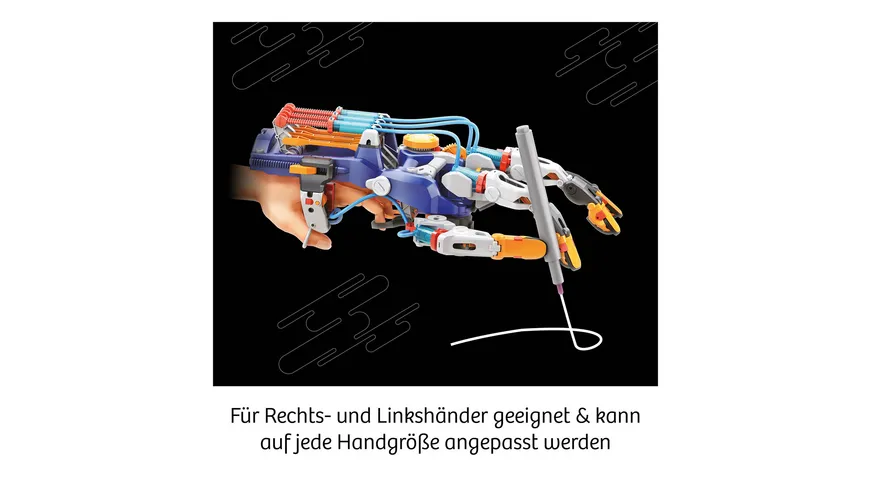 KOSMOS - Experimentierkasten - Cyborg-Hand - Deine XXL-Hydraulik-Hand