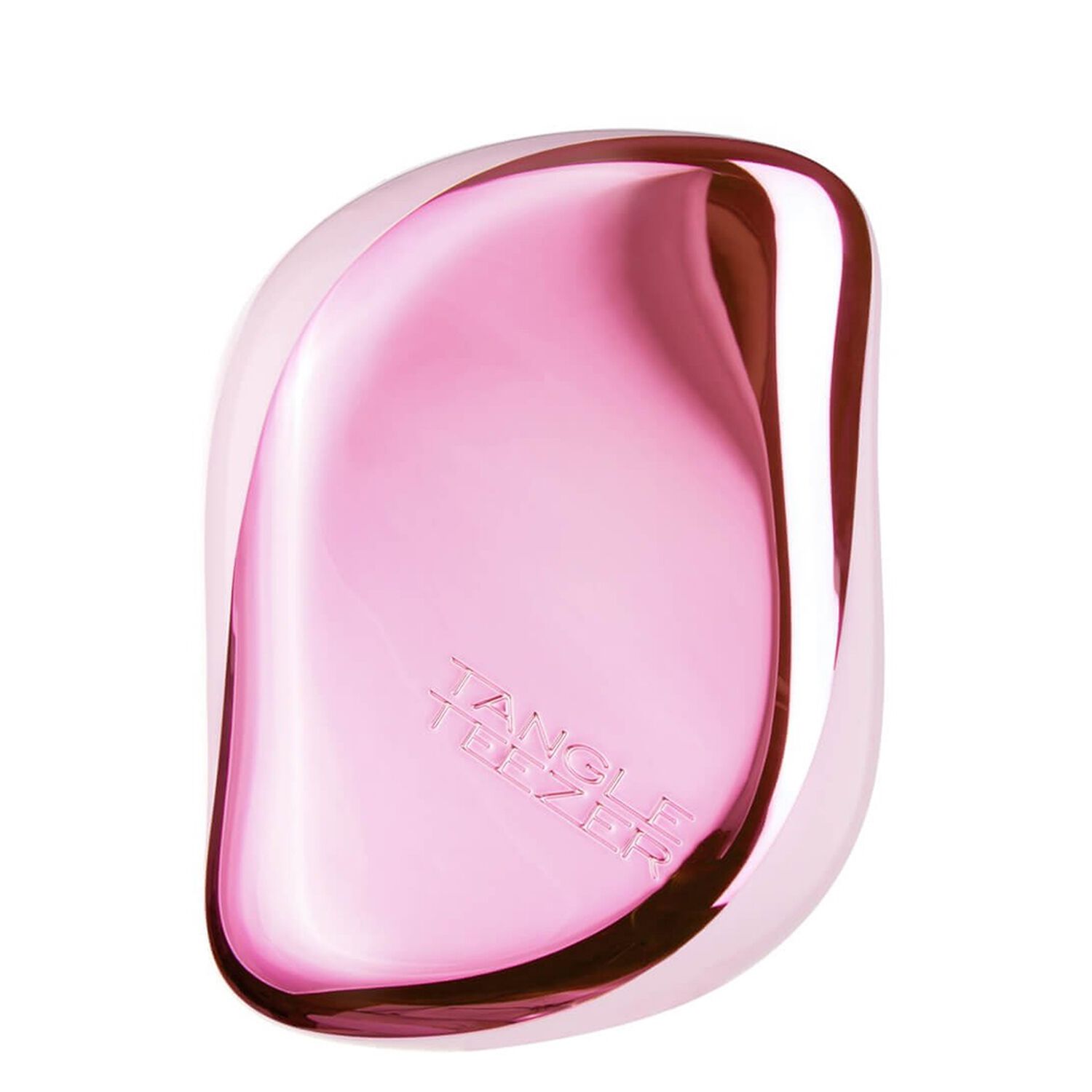 Tangle Teezer Compact Styler Baby Doll Pink Chrome Brosse Démêlante