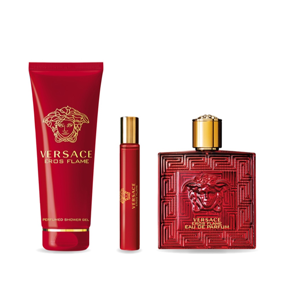 Versace Coffret VERSACE EROS Flame 100ml + 2 cadeaux Coffret Eau de Parfum + 2 cadeaux