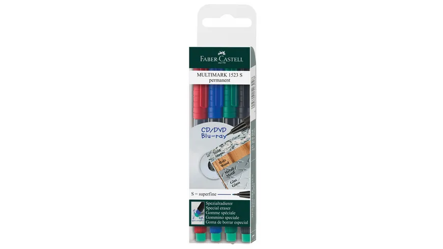 FABER-CASTELL Tintenschreiber Multimark SF permanent