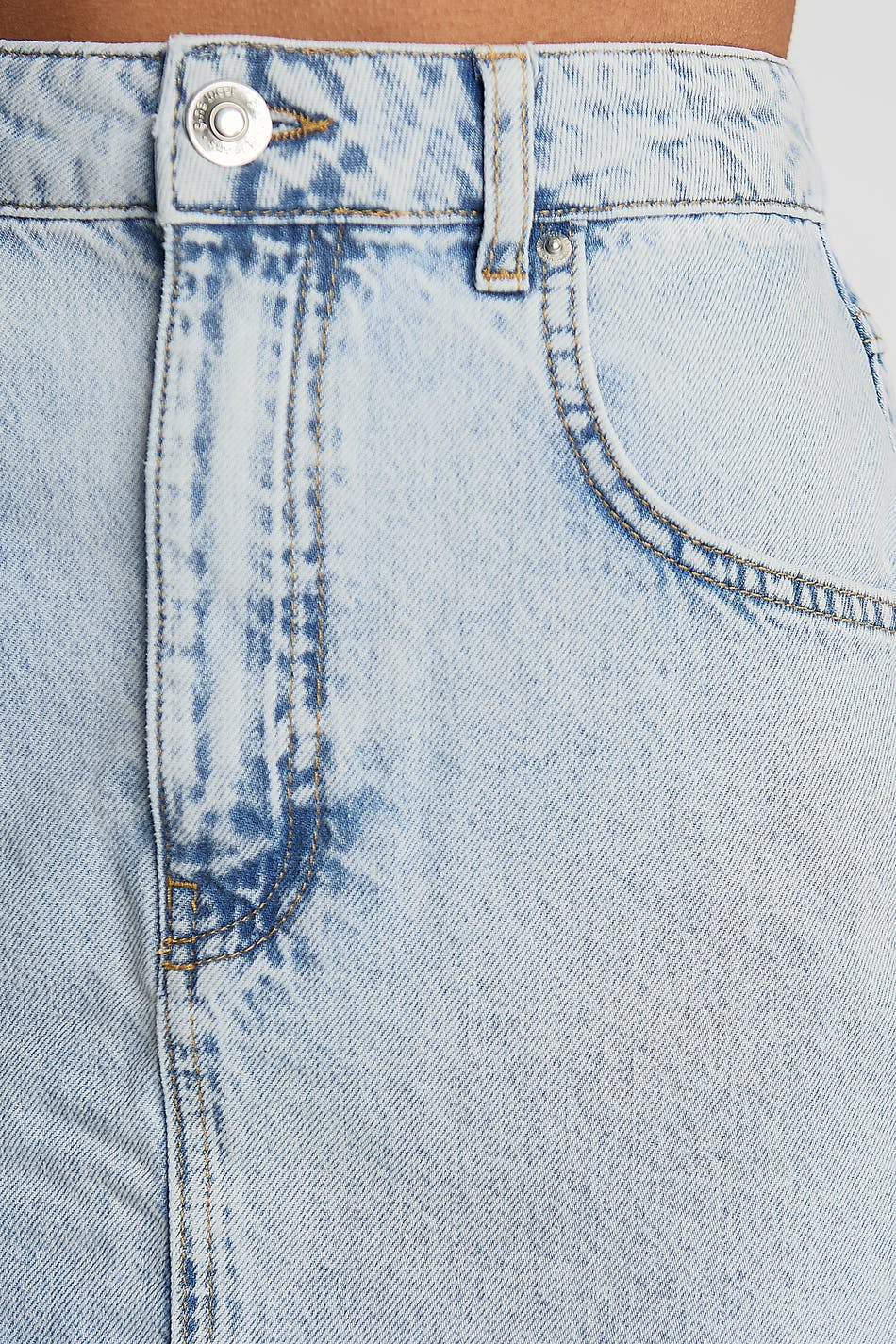 Mom denim skirt