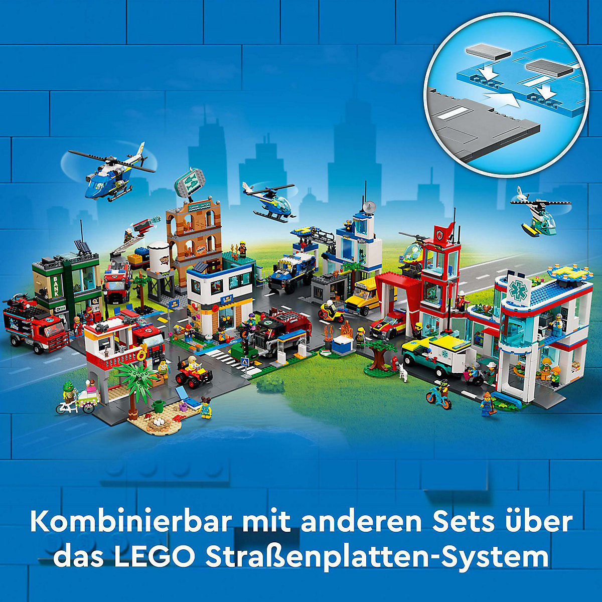LEGO® City 60317 Banküberfall mit Verfolgungsjagd
