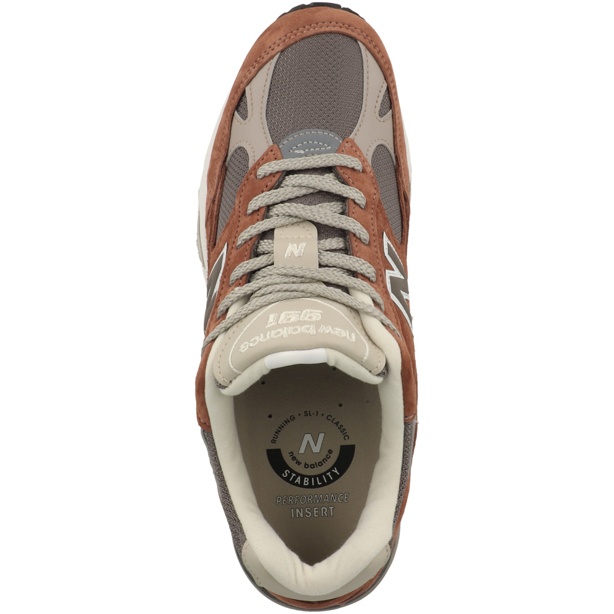 New Balance M 991 Made in UK Sneaker Low orange