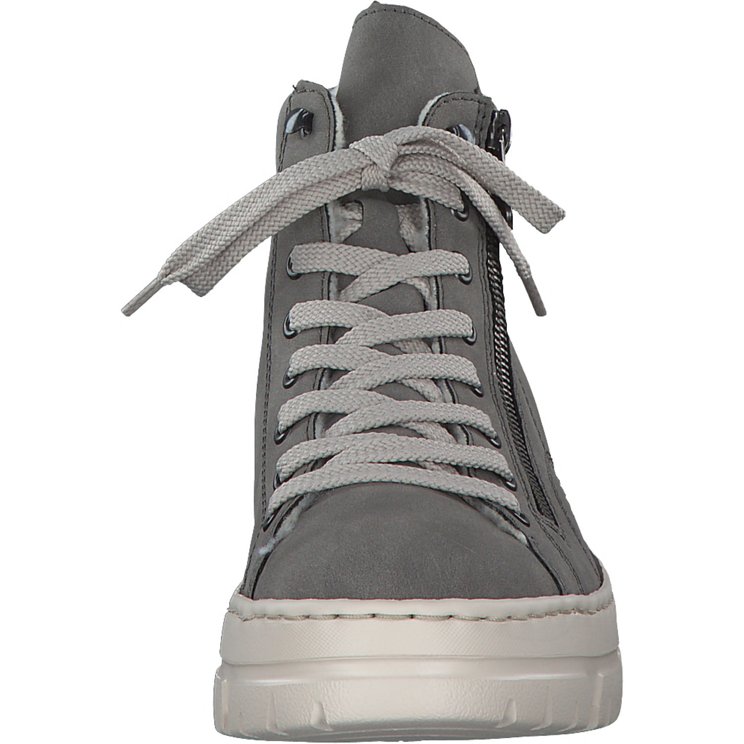 Rieker Z7410, Schnürstiefel, Damen, grey