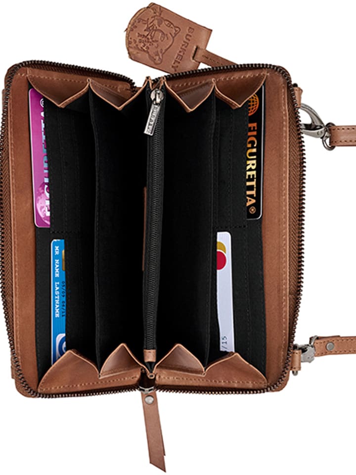 Burkely Leder-Handytasche 