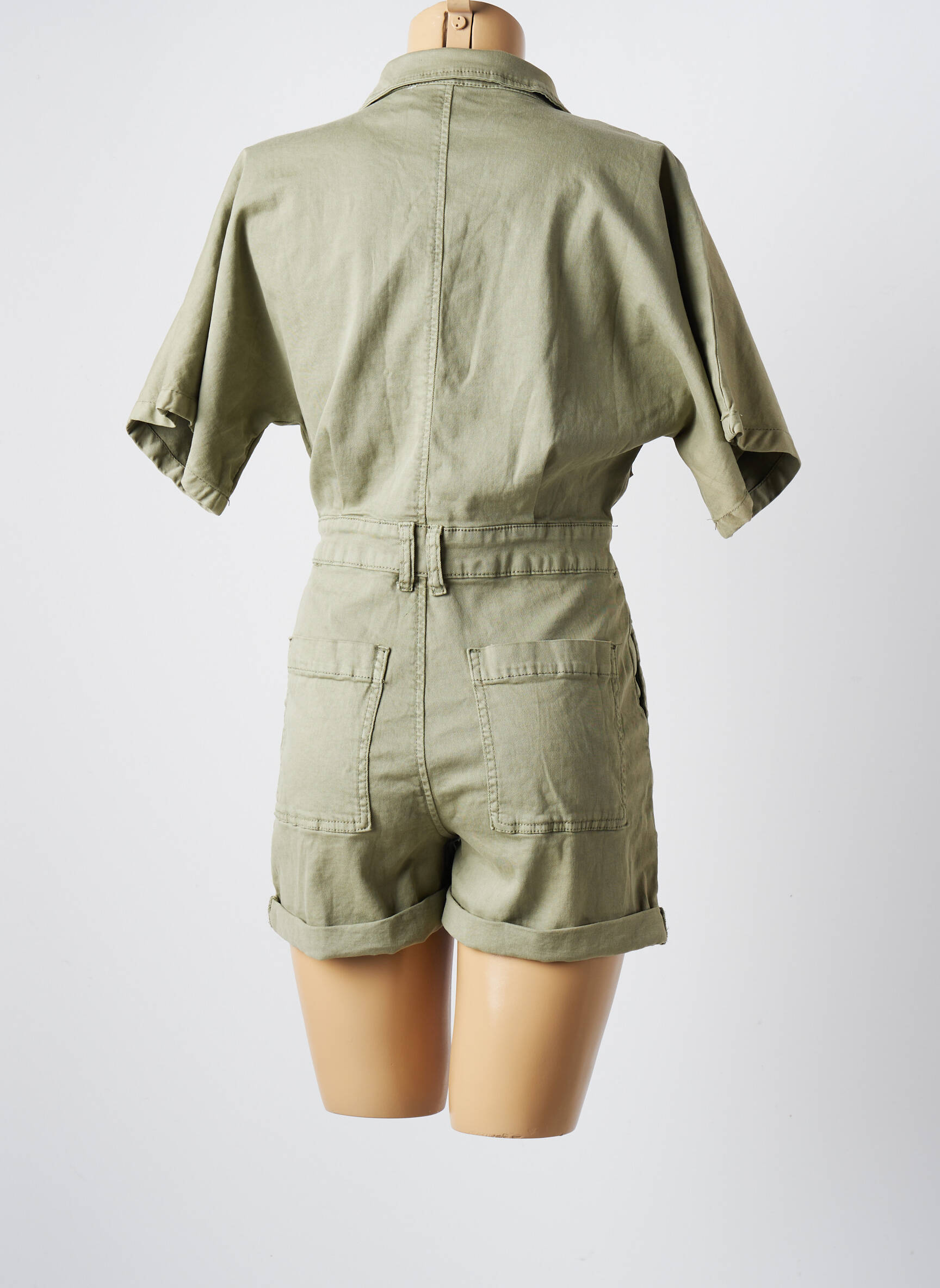 Place Du Jour Combi Shorts Femme couleur vert