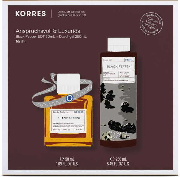 KORRES Black Pepper Duftset für Ihn Duftset