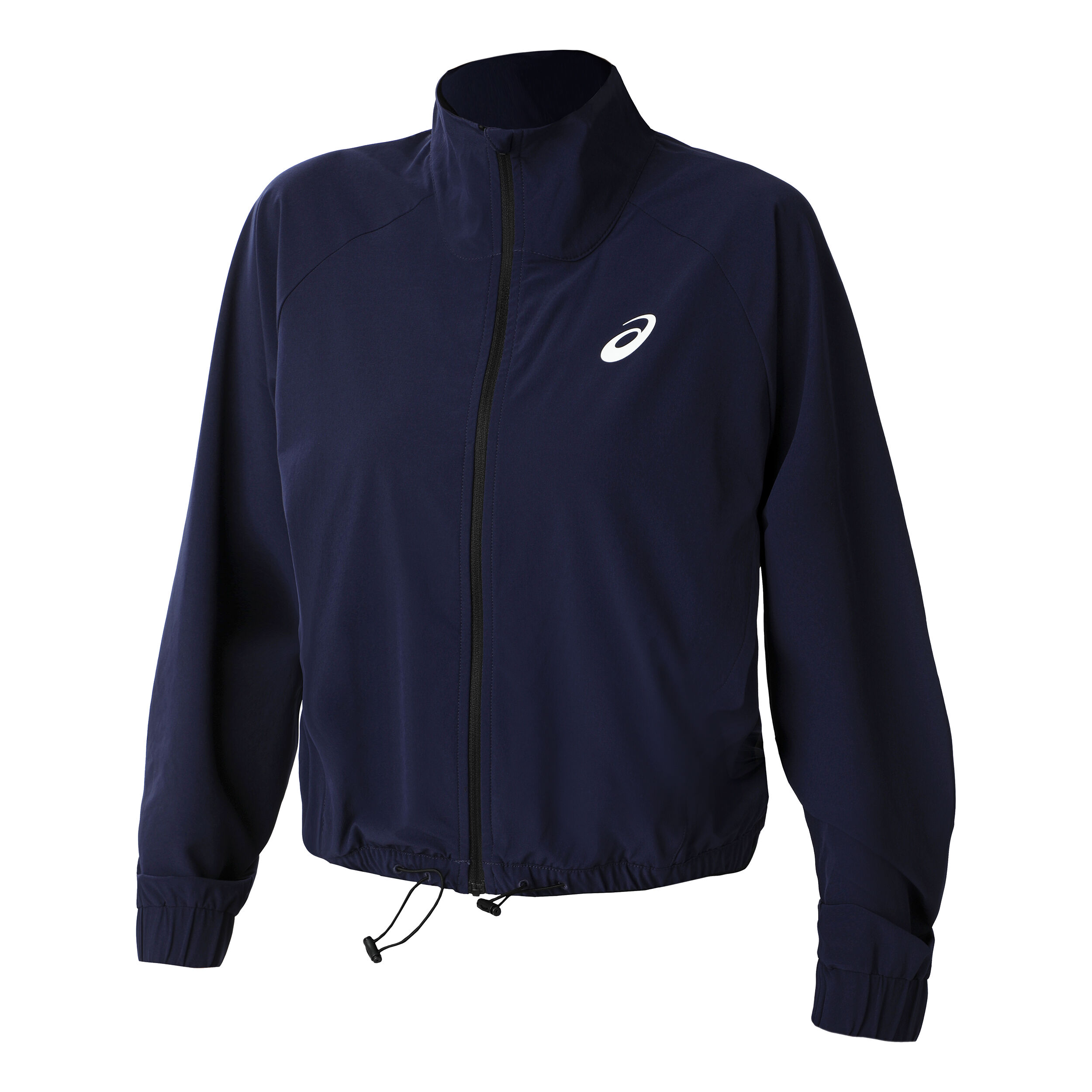 Match Woven Trainingsjacke Damen - Dunkelblau, Weiß