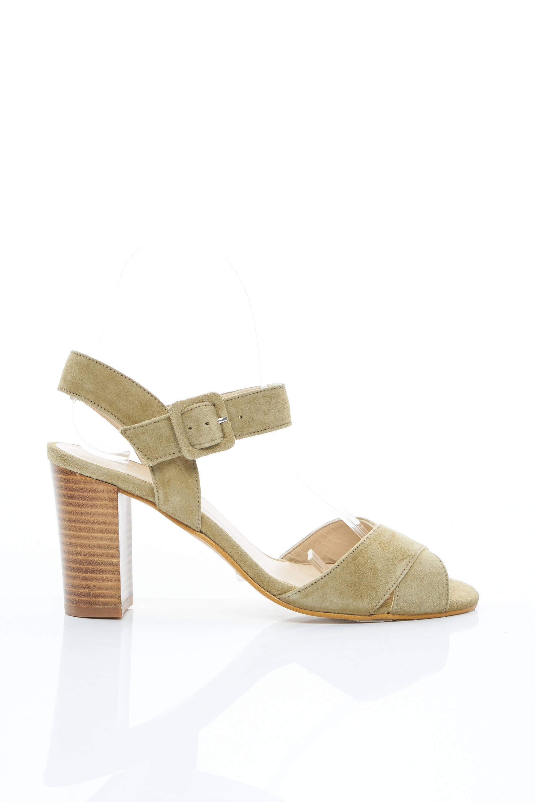 Anaki Sandales Nu Pieds Femme couleur vert